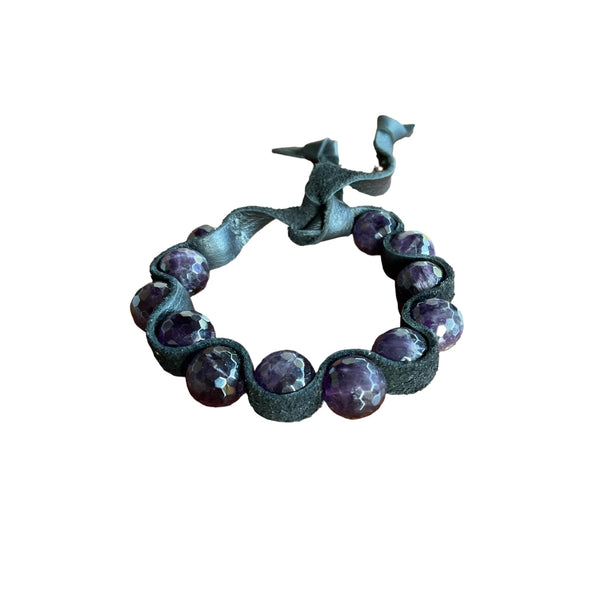 Amethyst Cosmic Bracelet