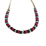 Peyote Beaded King-snake Necklace