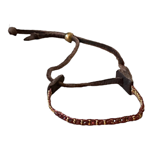 Seeds of Garnet Bracelet