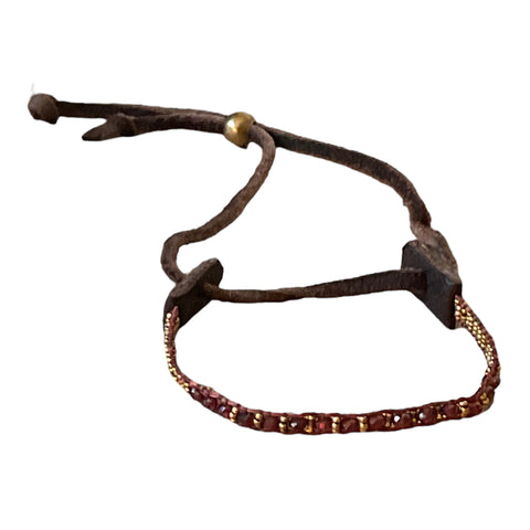 Seeds of Garnet Bracelet