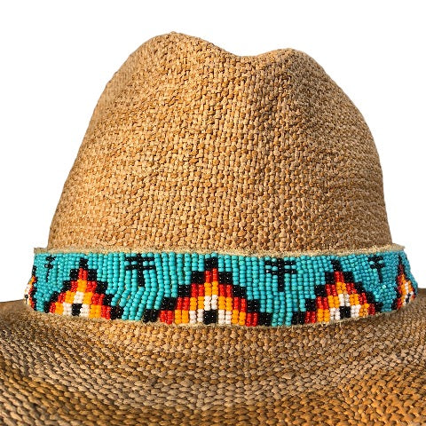 Dragonfly Mountain Beaded Hatband