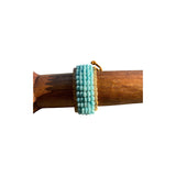 Sleeping Beauty Turquoise Beaded Bracelet