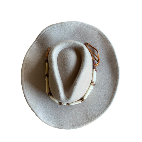 White Bone Hatband