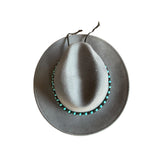 Turquoise Zig-Zag Design Hatband