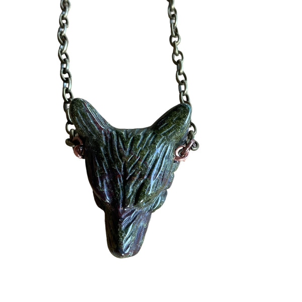 Fox Stone Necklace