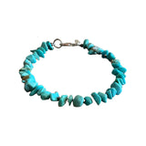 Natural Turquoise Nugget Beaded Bracelet