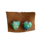 Opal stud Earrings