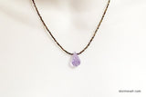 Purple Crystal Necklace