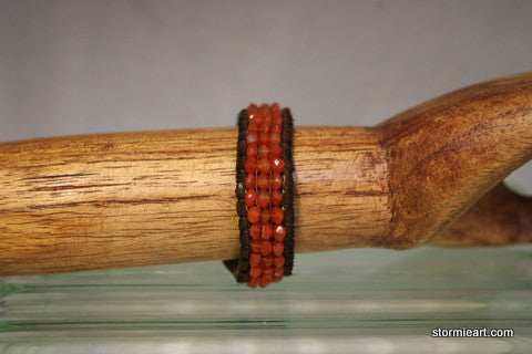 Fire Element Carnelian Bracelet