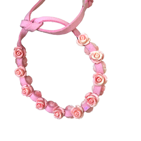 Pink Rose Bracelet