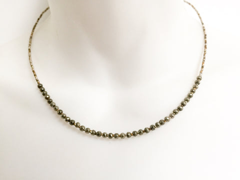 Pyrite Necklace