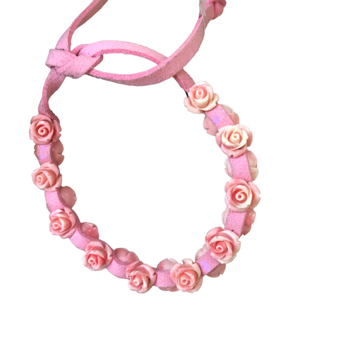 Pink Rose Bracelet