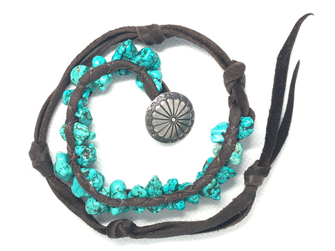 Turquoise Wrap Bracelet