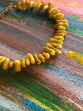 Yellow Coral Bracelet