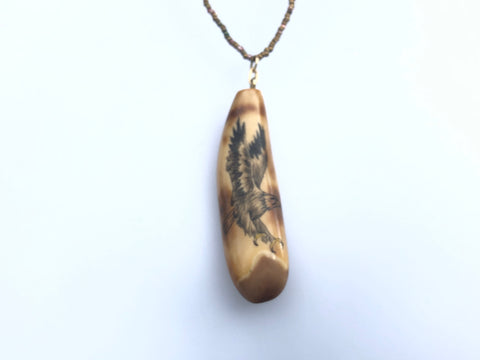 Shimsaw Eagle Necklace