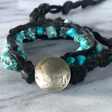 Bison Coin Wrap Bracelet