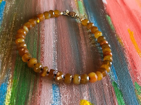 Yellow Opal Bracelet