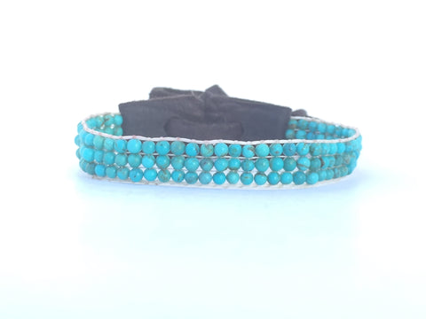 Beaded Turquoise Bracelet