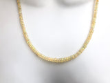 Yellow Fire Opal Necklace