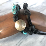 Bison Coin Wrap Bracelet