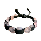 Rose Quartz Heart Bracelet