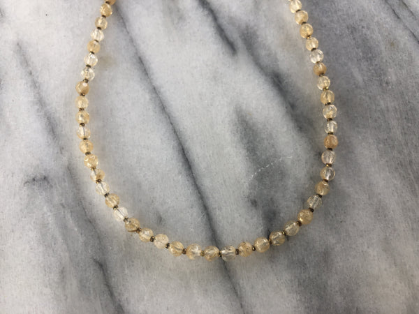 Citrine Necklace