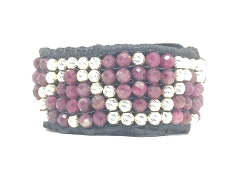 Renewed Heart Ruby Bracelet