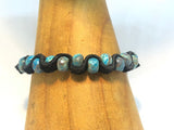 Deep Blue Zigzag Bracelet