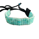 larimar beaded bracelet