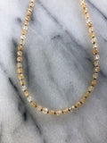 citrine necklace