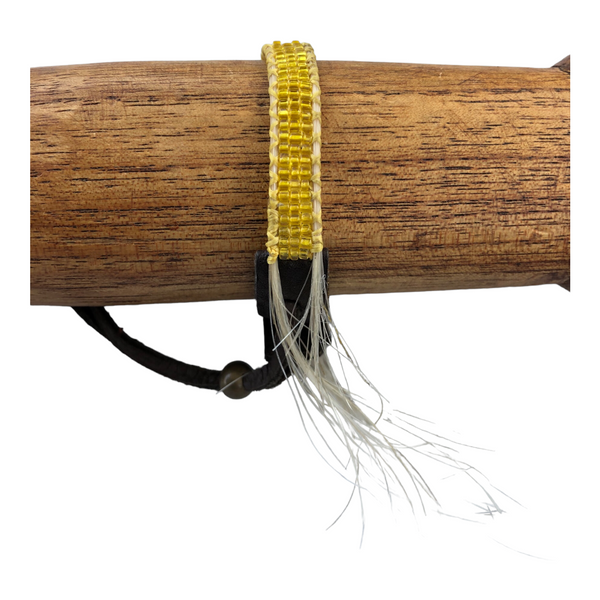 Yellow Ginger Tail Bracelet