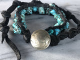 Bison Coin Wrap Bracelet